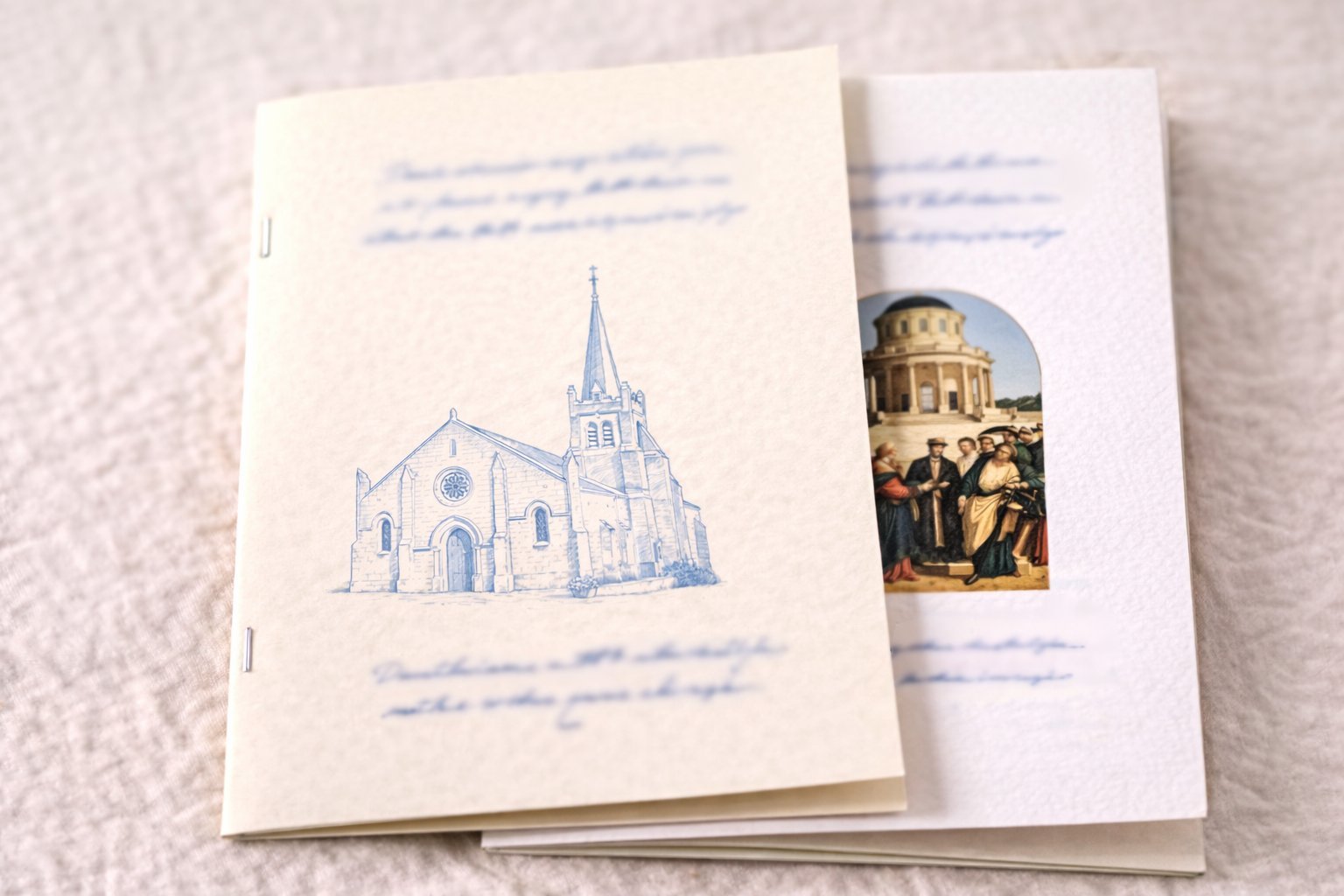 Livret de messe illustré