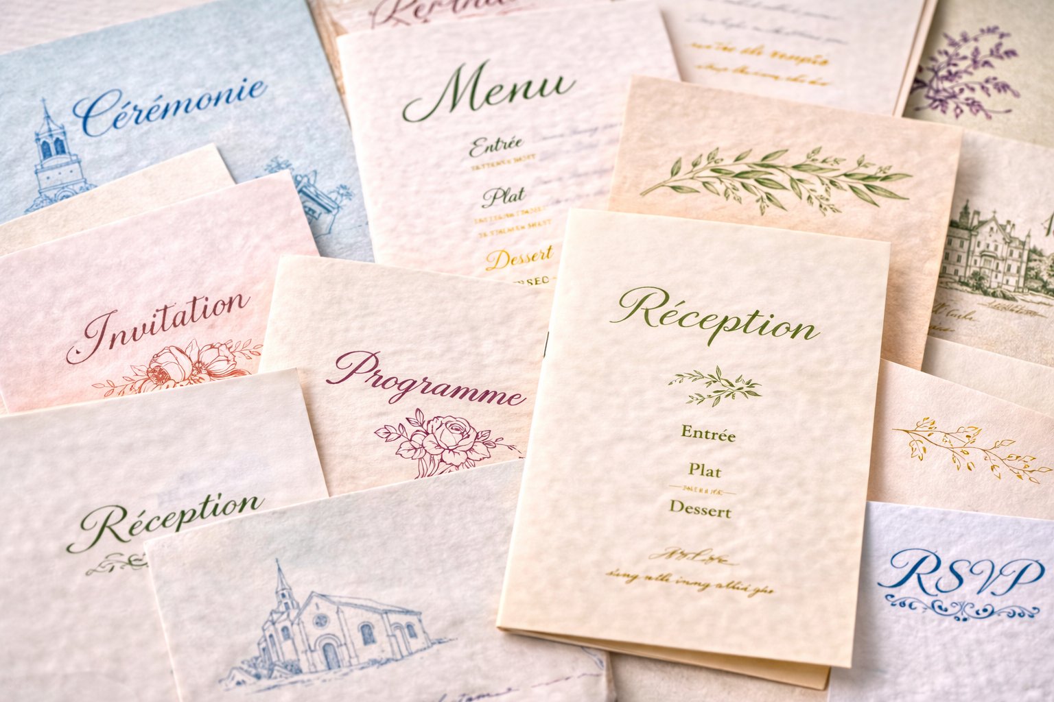 Papeterie de mariage
